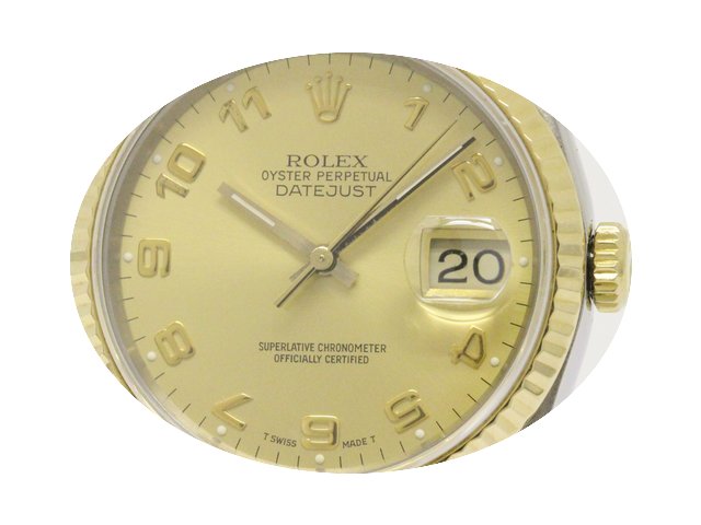 Rolex Datejust 16233 18k Gold Steel Auto...