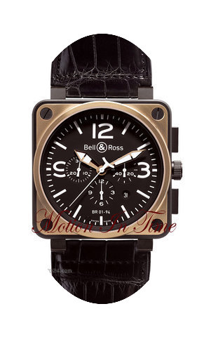Bell & Ross BR01-94 ROSE GOLD & ...