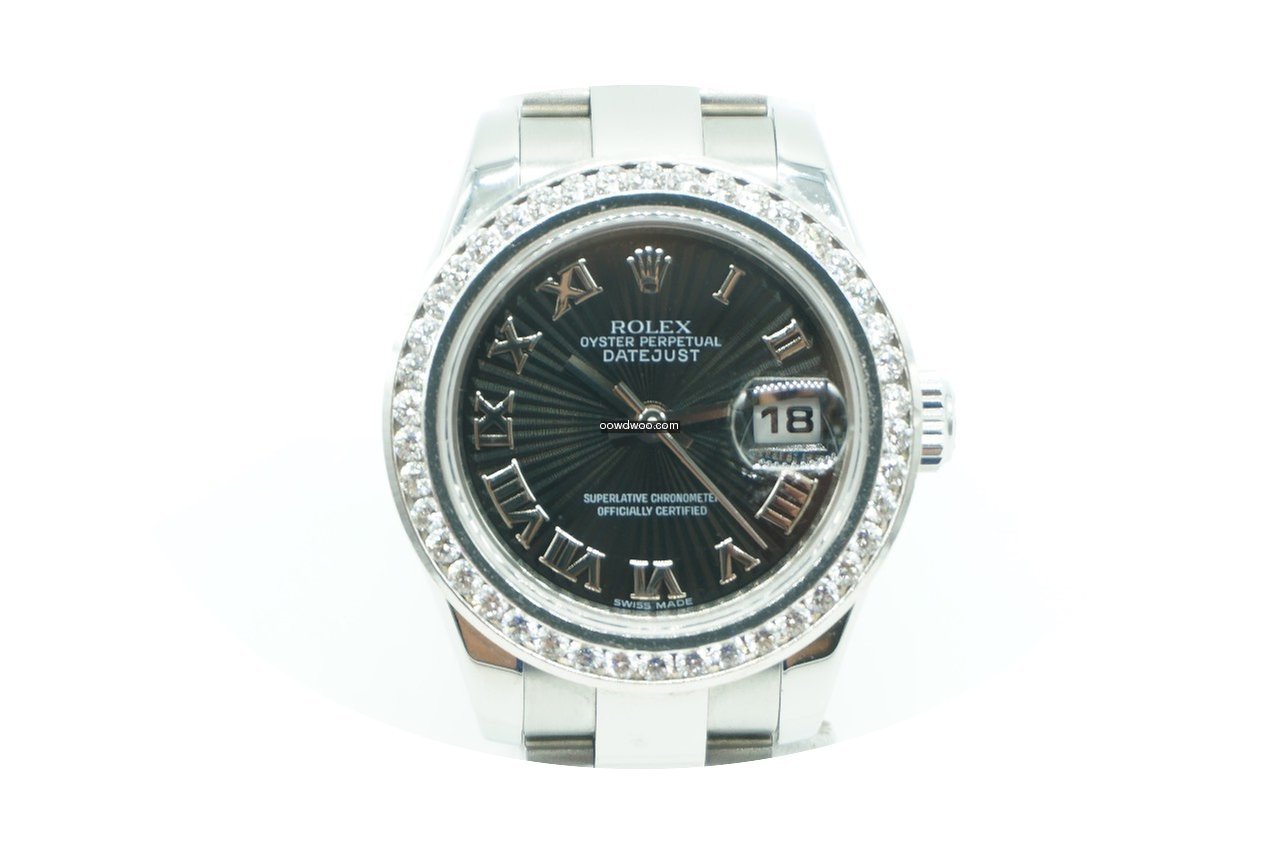 Rolex Lady-Datejust Diamond Bezel...