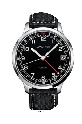 Longines Heritage Military 1938 Black Di...