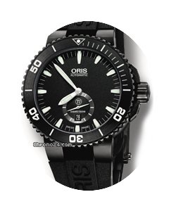 Oris Aquis Titan Black Dial titanium bla...