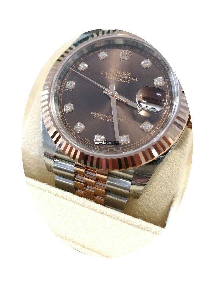 Rolex Datejust II 126331 41mm - Rose/Ste...