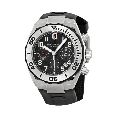 Hamilton Khaki Navy SUB Auto Chrono NEU ...