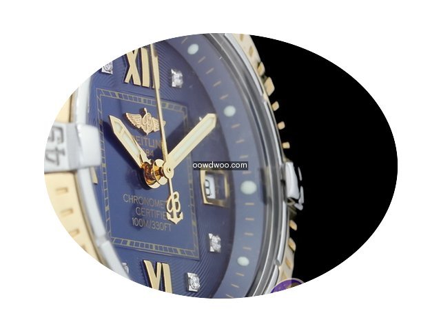 Breitling Windrider Cockpit Lady Gold/Ed...