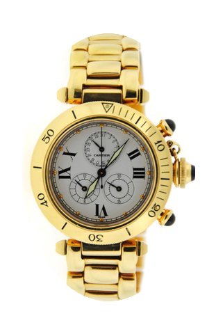 Cartier Pasha Chronograph 18K Yellow Gol...