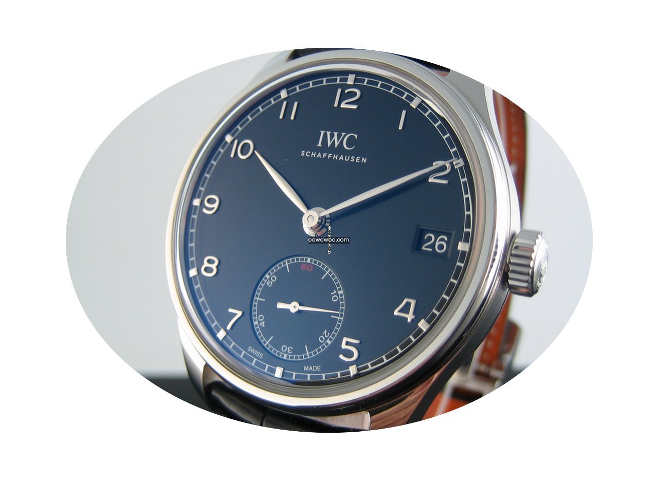 IWC Portugieser Handaufzug acht Tage IW5...