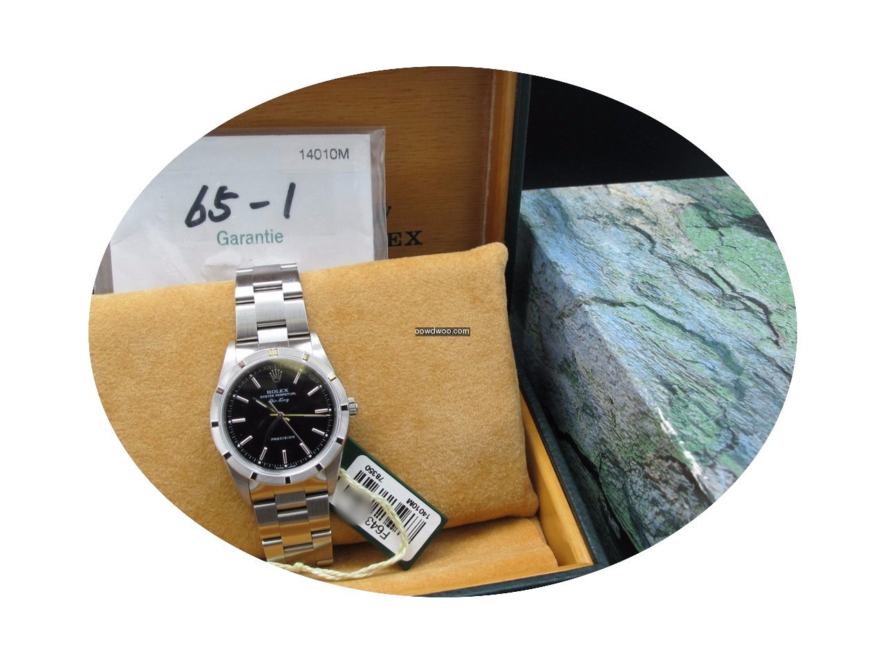 Rolex AIR KING 14010M Engine Turned Orig...