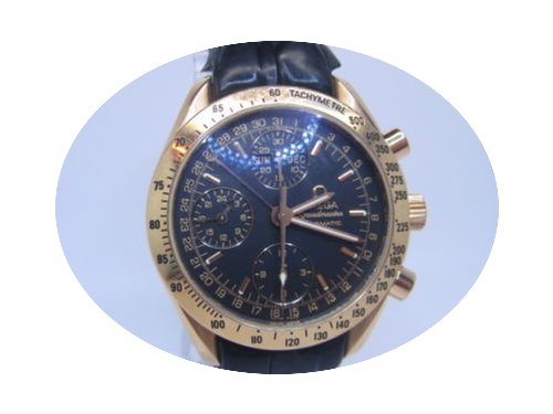 Omega Speedmaster Triple Date Rose Gold ...