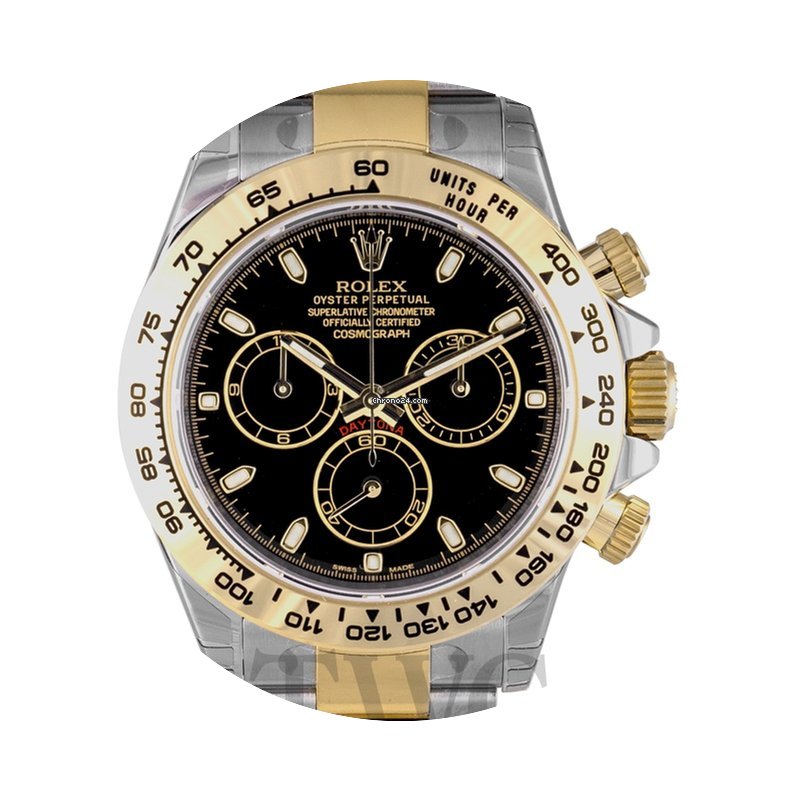 Rolex Daytona Black/18k gold Ø40mm - 11...