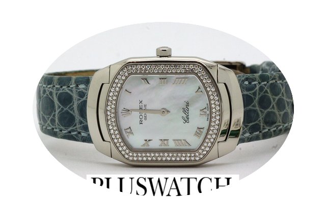 Rolex Cellini White Gold Diamond Ser . K...