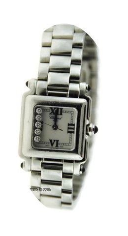 Chopard Happy Sport Square Diamond Stain...