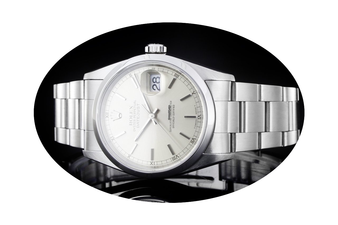 Rolex Datejust (36mm) Ref.: 16200 mit si...