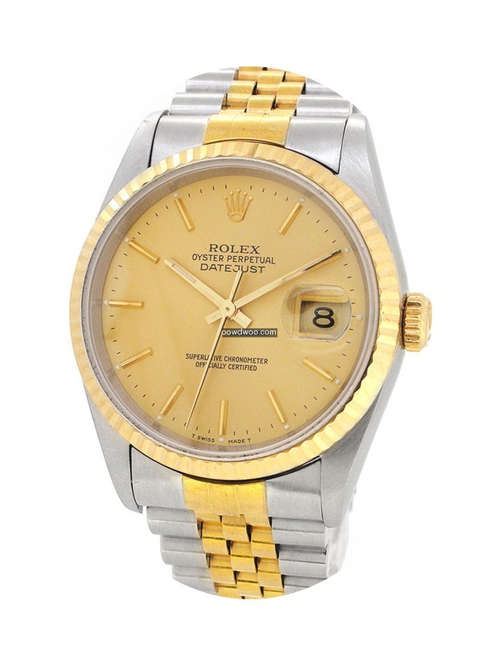 Rolex Oyster Perpetual Datejust 18K Gold...