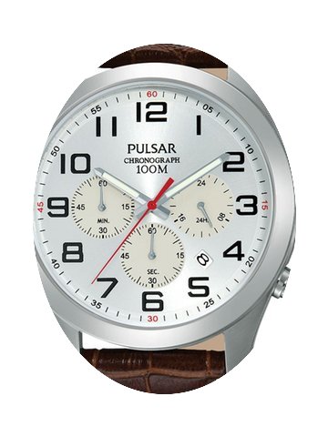 Pulsar PT3663X1 Chronograph 44mm silber ...
