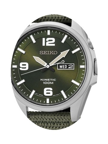 Seiko Kinetic SMY141P1 Herren 42 mm 10 A...
