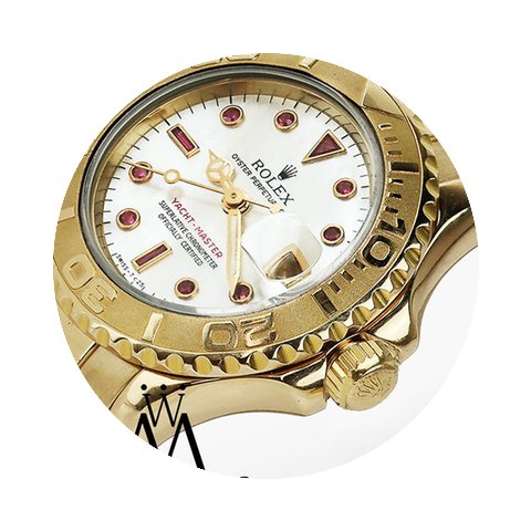 Rolex Ladies Rolex Yacht-master 18kt Yel...