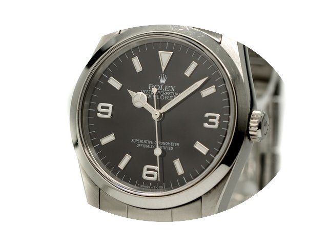 Rolex Explorer I Ref-14270 Stainless Ste...