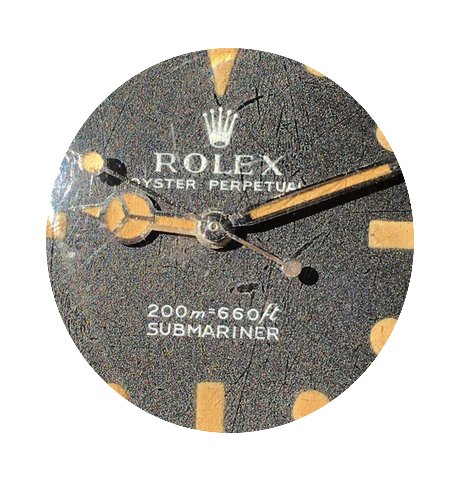 Rolex Submariner 5513 Meter first patina...