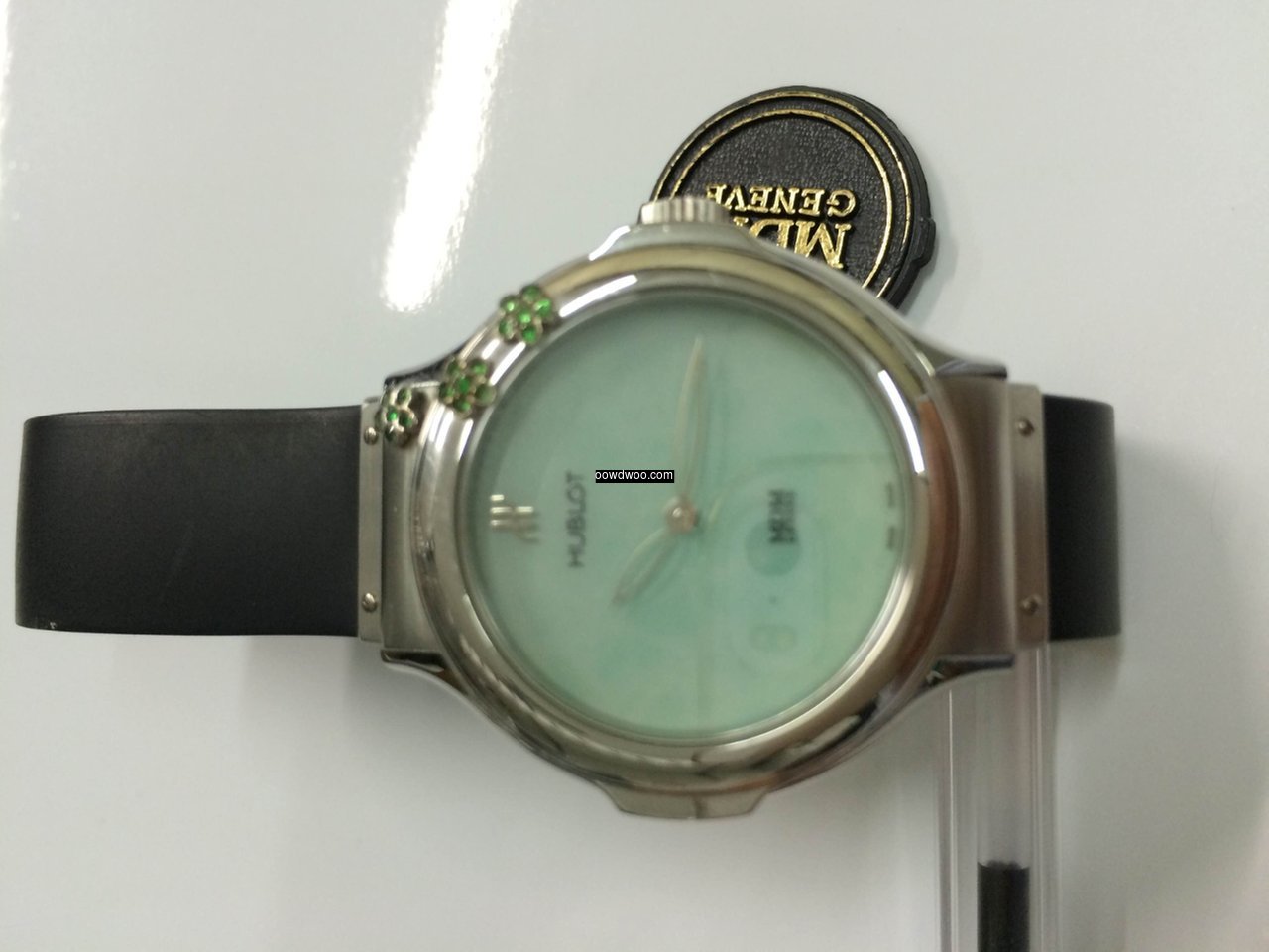 Hublot MDM Flower Green Dial Stainless S...