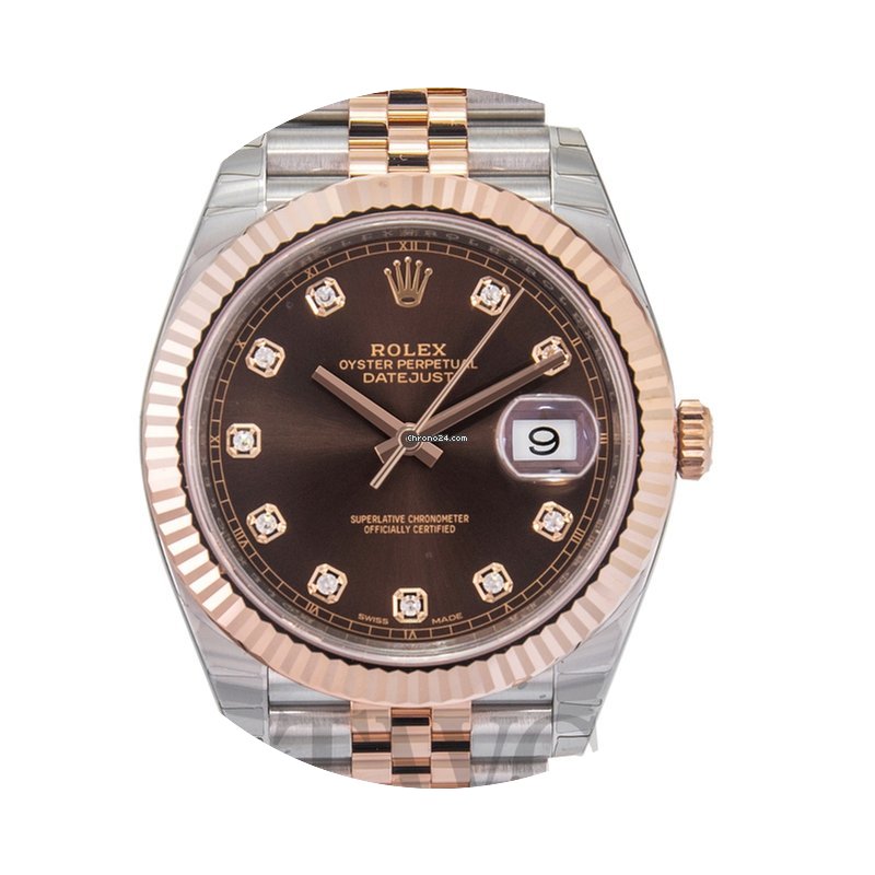 Rolex Datejust 41 Chocolate/Rose gold G ...