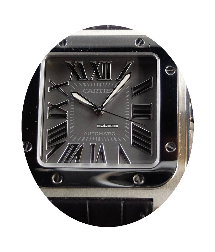 Cartier Santos 100 XL Grey Dial Special ...