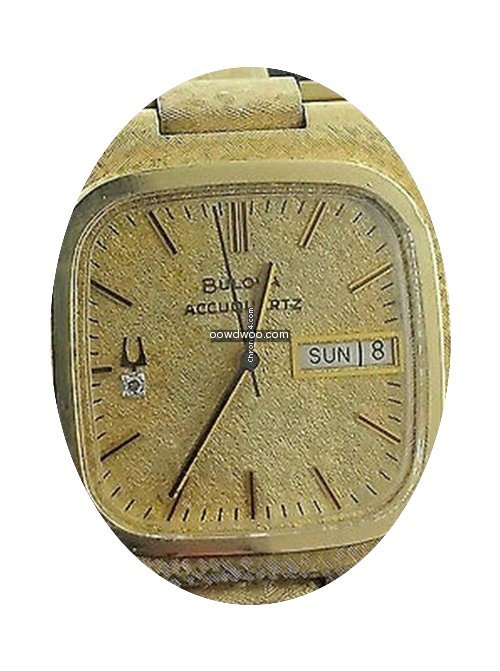 Bulova Rare Accuquartz 1974 Vintage Day-...