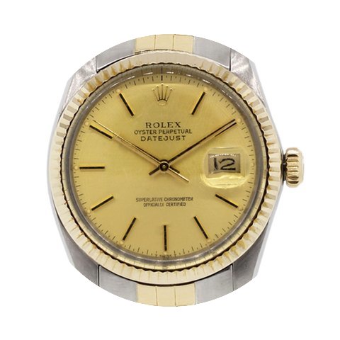 Rolex 16013 Datejust Two Tone Champagne ...