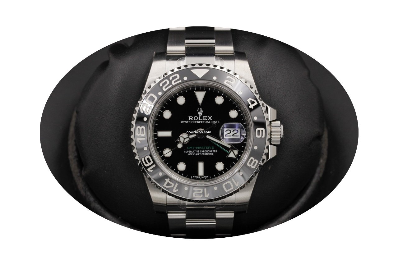 Rolex Gmt Master Ii 116710ln Stainless S...