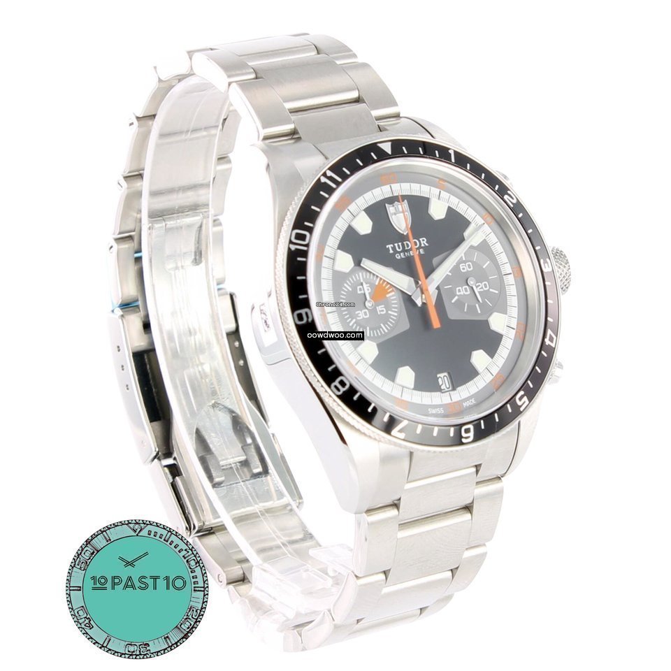 Tudor Heritage Chronograph Black Dial 70...