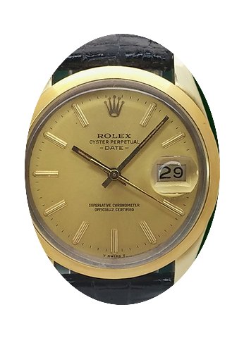 Rolex Oyster Perpetual Date 15505 Golden...
