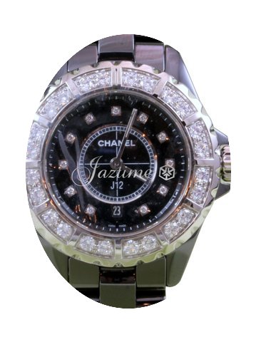 Chanel J12 H2427 Ladies Midsize 33mm Qua...