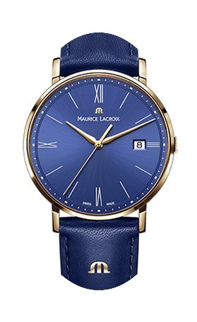 Maurice Lacroix Eliros Date Blue Dial, G...