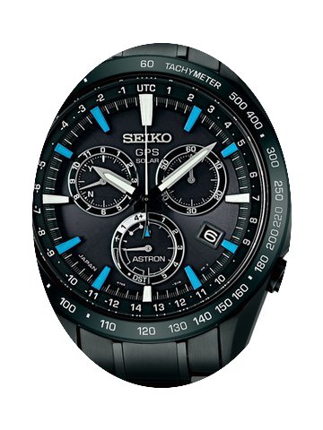 Seiko Astron SSE013J1 Edelstahl schwarz ...