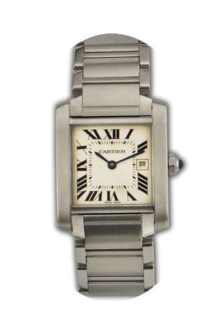 Cartier Tank Francaise 2465 Stainless St...