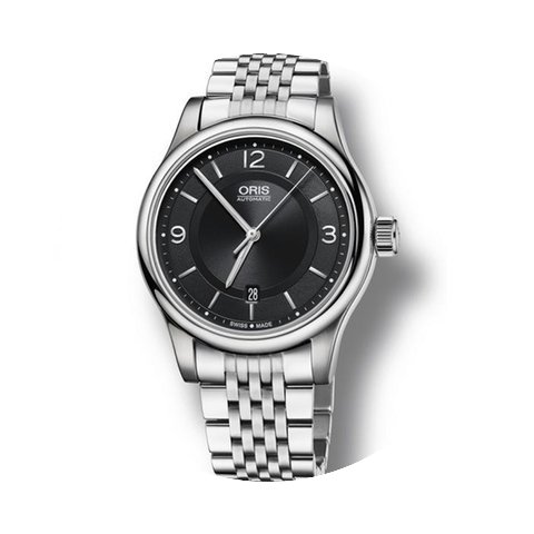 Oris Armbanduhr Stahl / Stahl Classic Da...