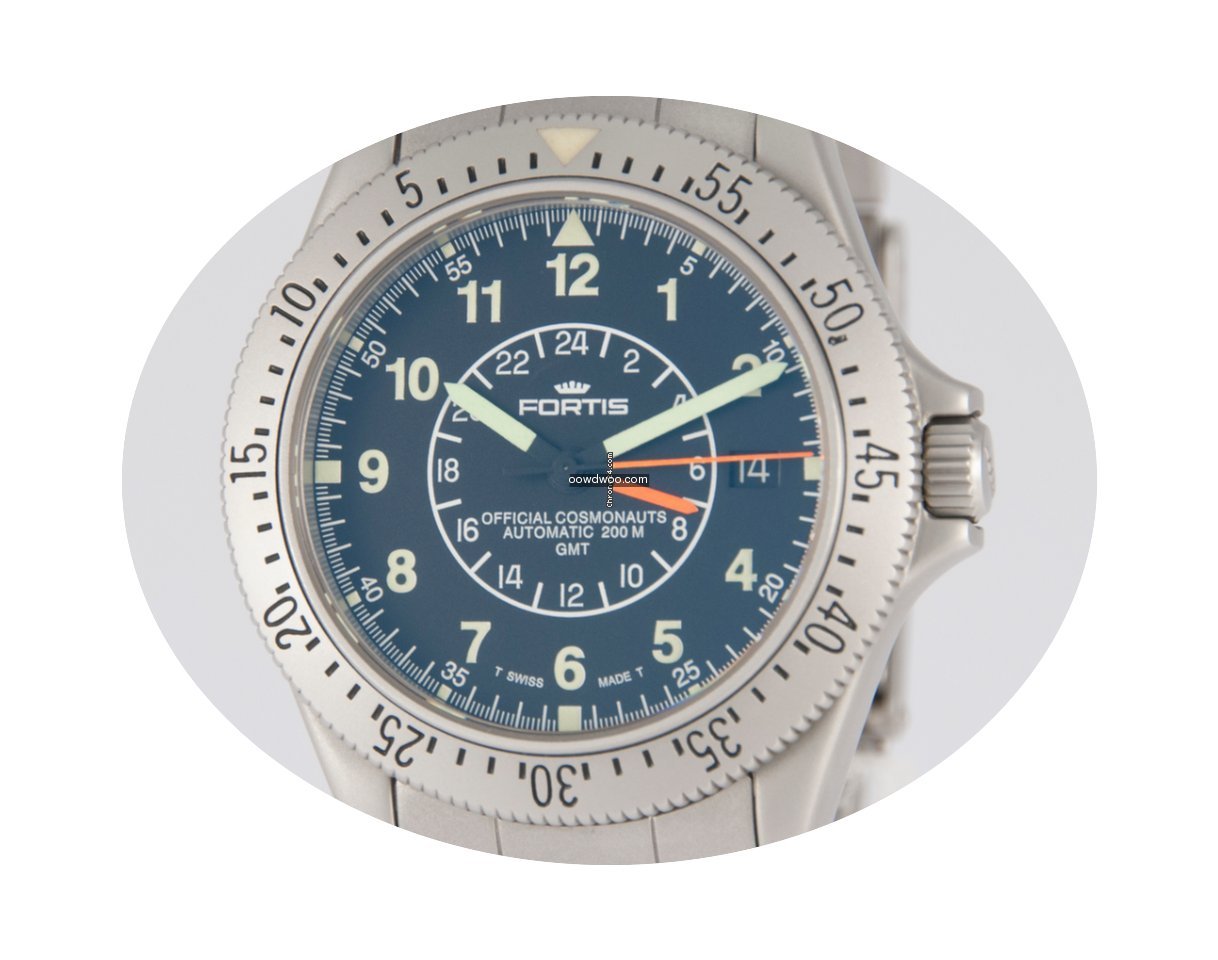 Fortis Cosmonauts GMT Automatic 200M 611...