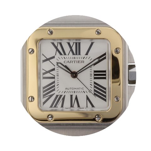 Cartier Santos 100 Mens Ref. W200728G...