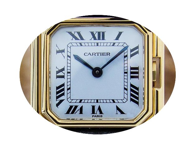 Cartier Paris Rare Mid Size Manual Wind ...