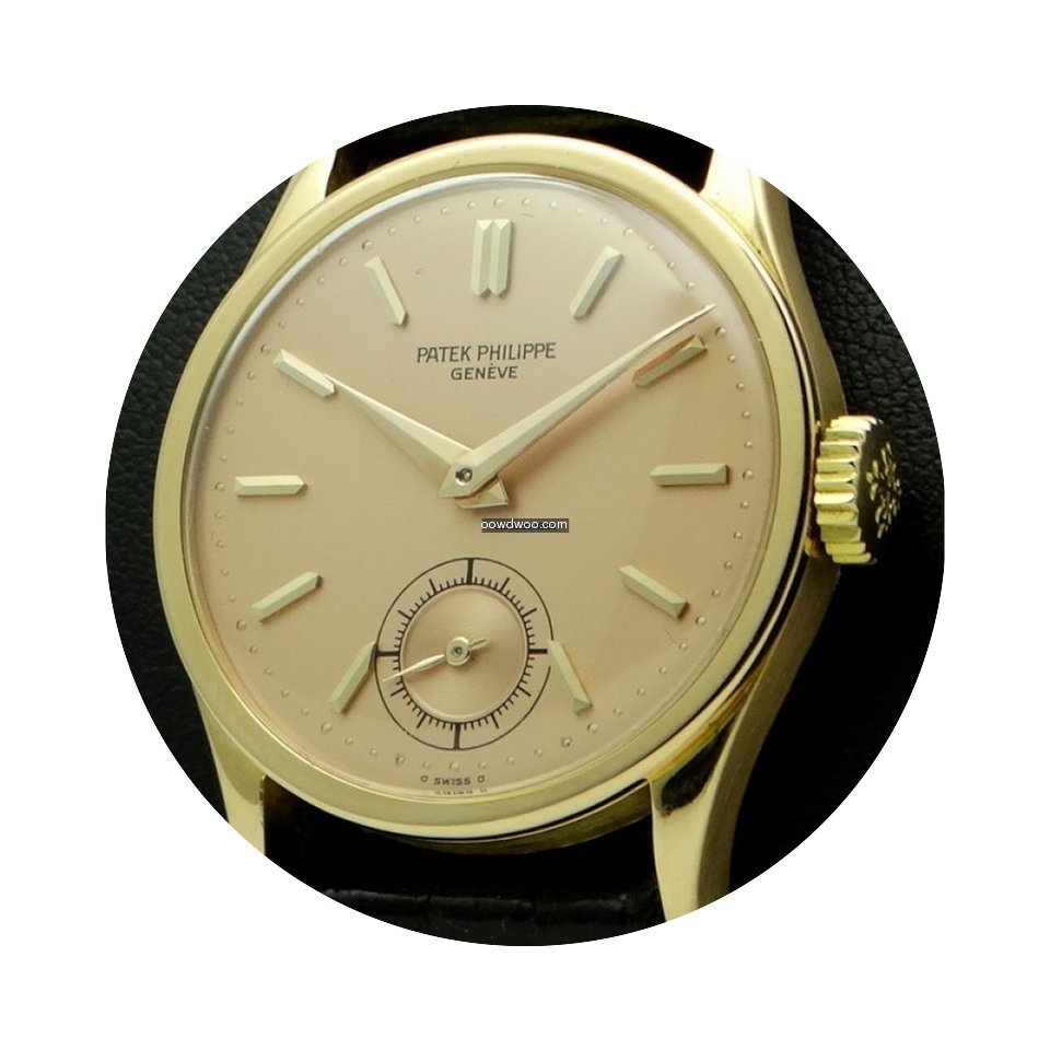 Patek Philippe | 18 kt Pink Gold Calatra...