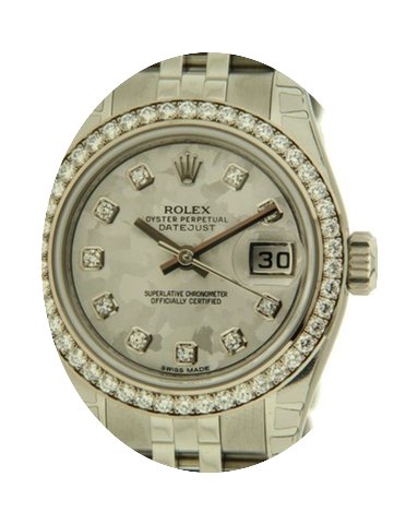 Rolex Datejust Lady 179384 In Steel, Dia...