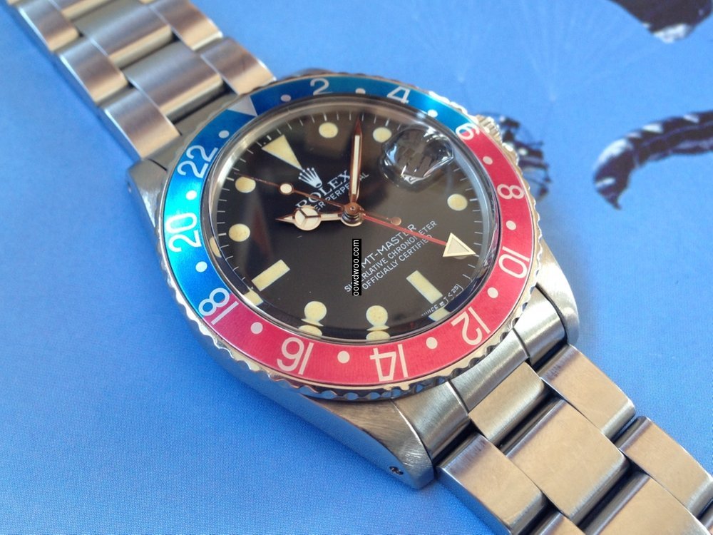 Rolex 1980 Gmt Master 16750 Matt...