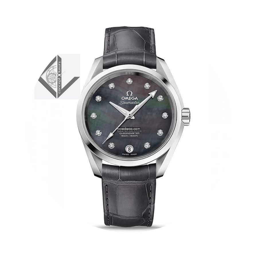 Omega Seamaster Pearl Diamond Ladies Wat...