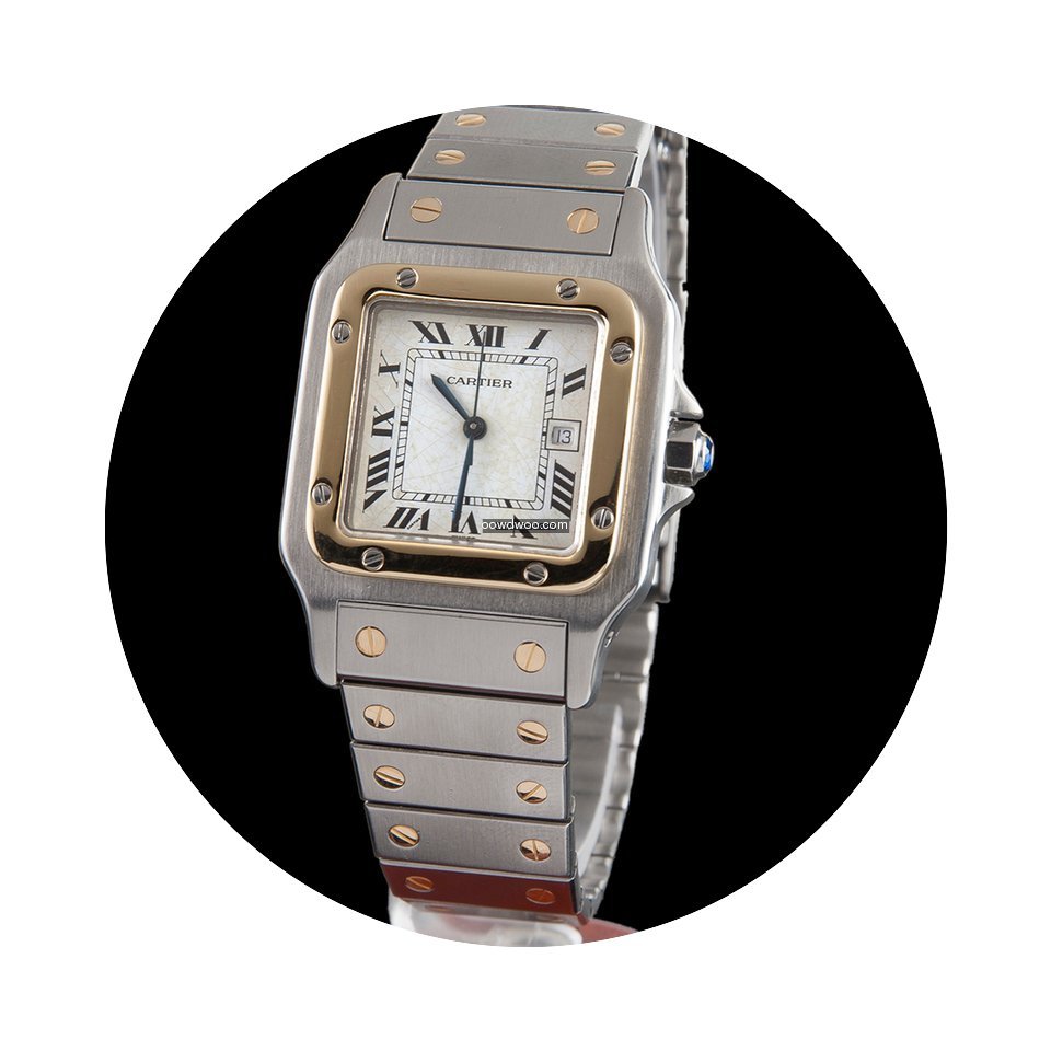 Cartier SANTOS STELL AND GOLD...