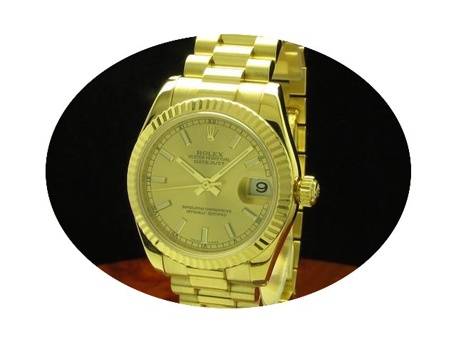 Rolex Datejust 18kt 750 Gold Automatic D...