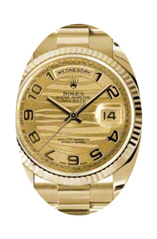 Rolex Day-Date 36 118238-GLWAFP Champagn...