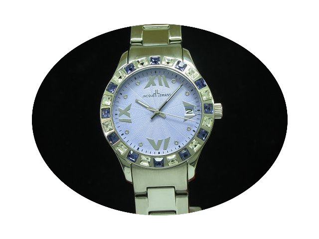 Jacques Lemans Rome Edelstahl Damenuhr S...