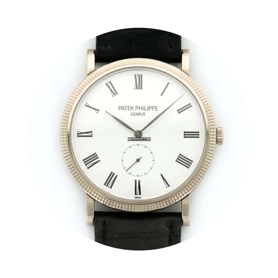 Patek Philippe White Gold Calatrava Watc...