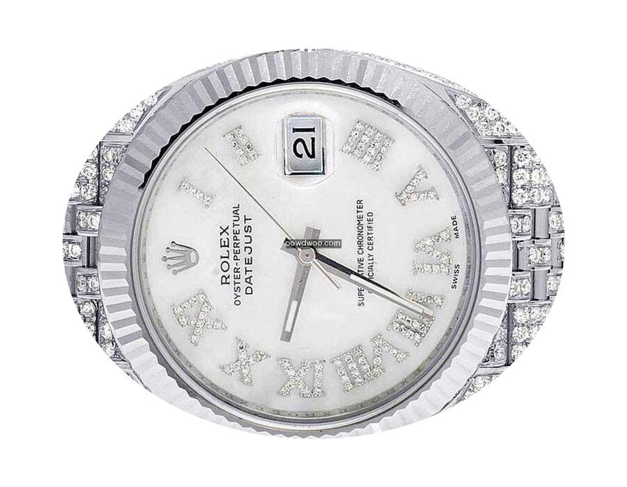 Rolex Datejust II 126334 41MM White MOP ...