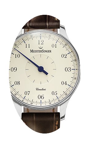 Meistersinger CIRCULARIS 43MM IVORY DIAL...