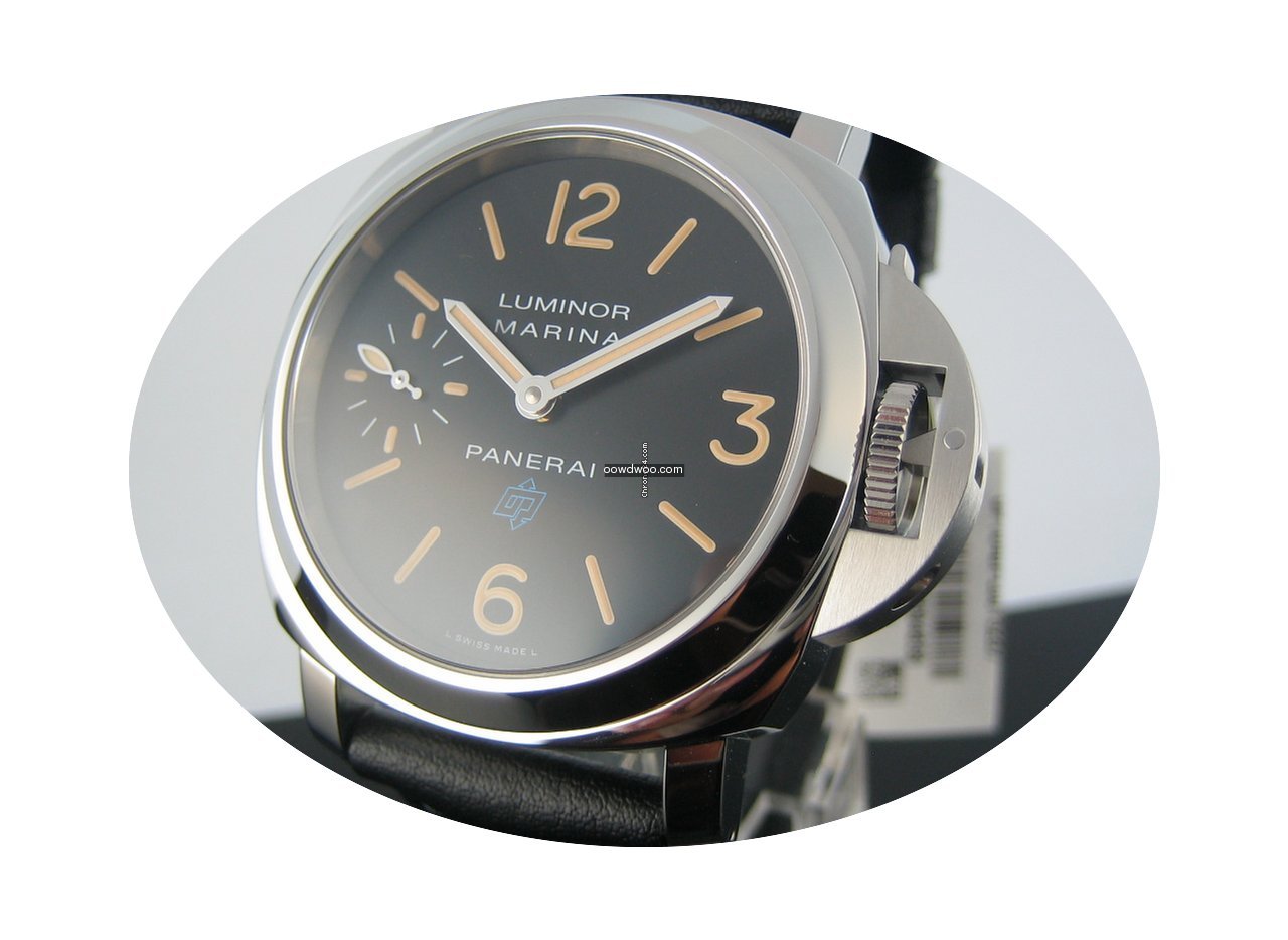 Panerai Luminor Marina Logo Acciaio PAM0...